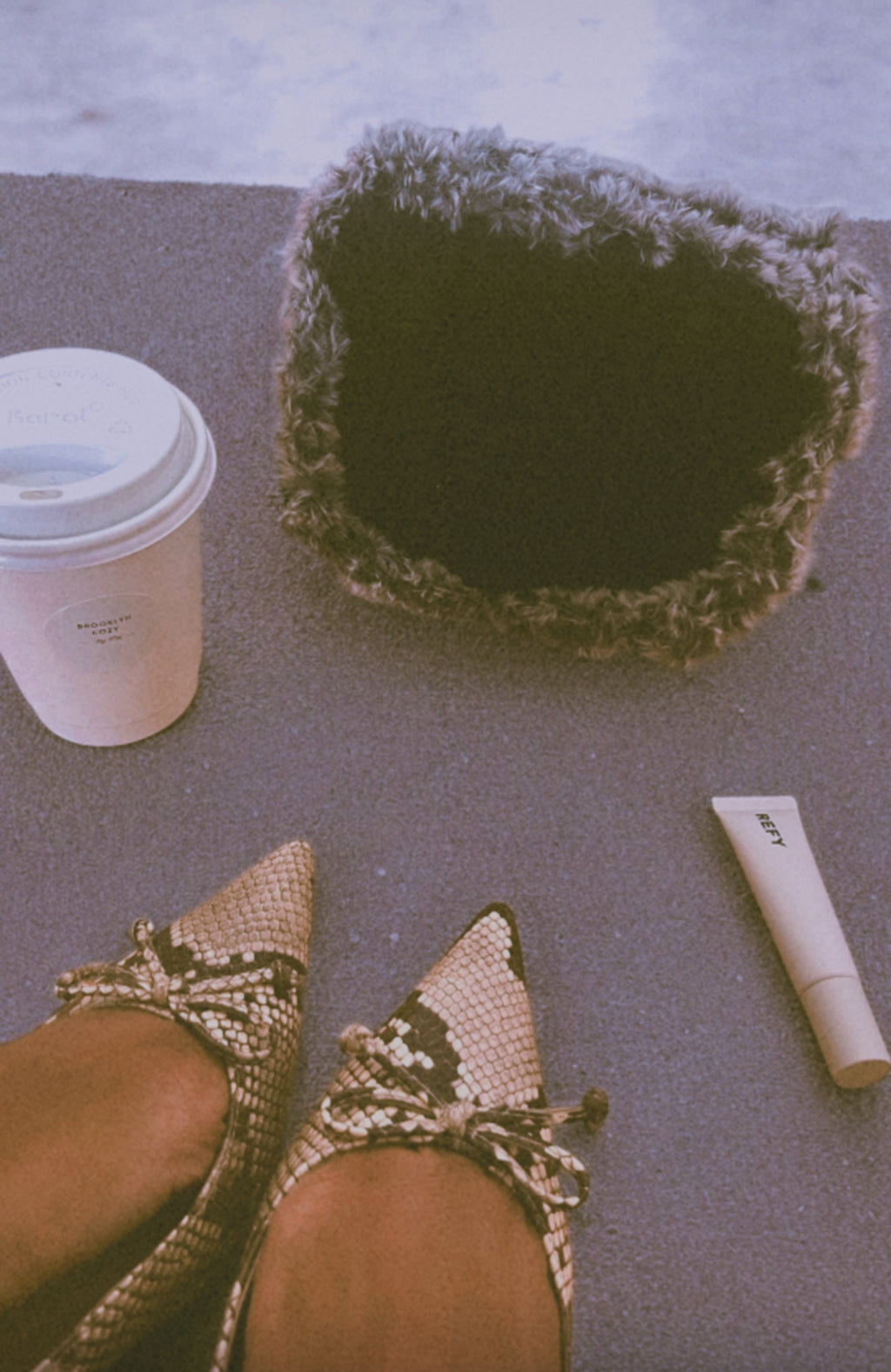 The Faux Fur Studio Tote