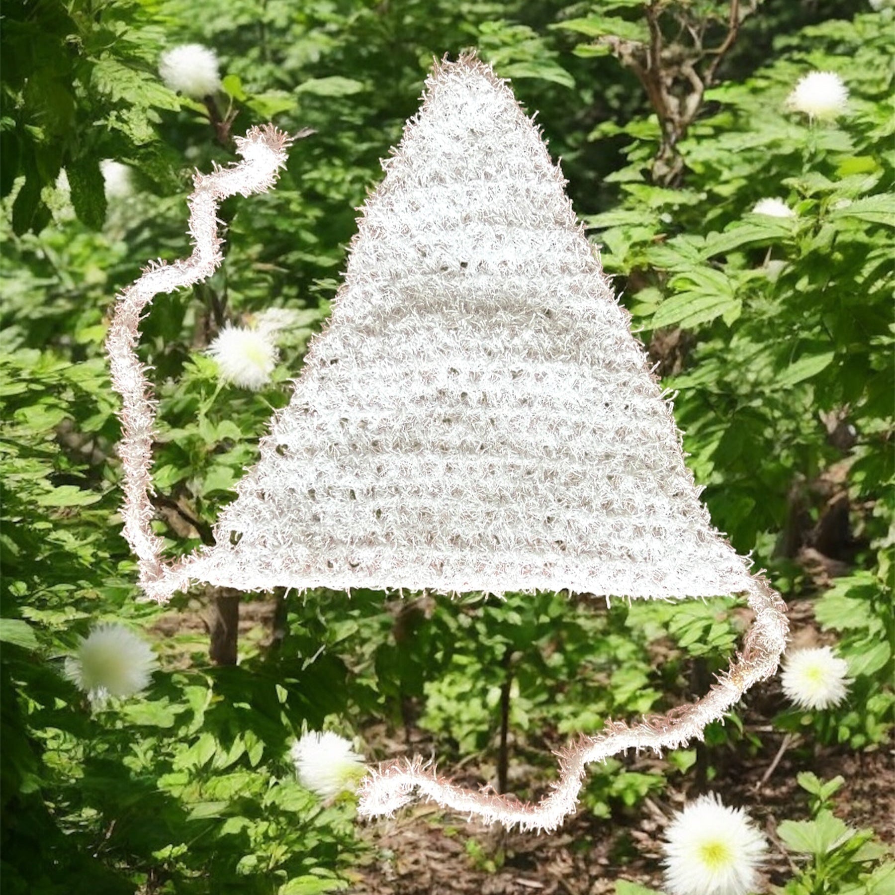 Crochet Textured Twist Kerchief