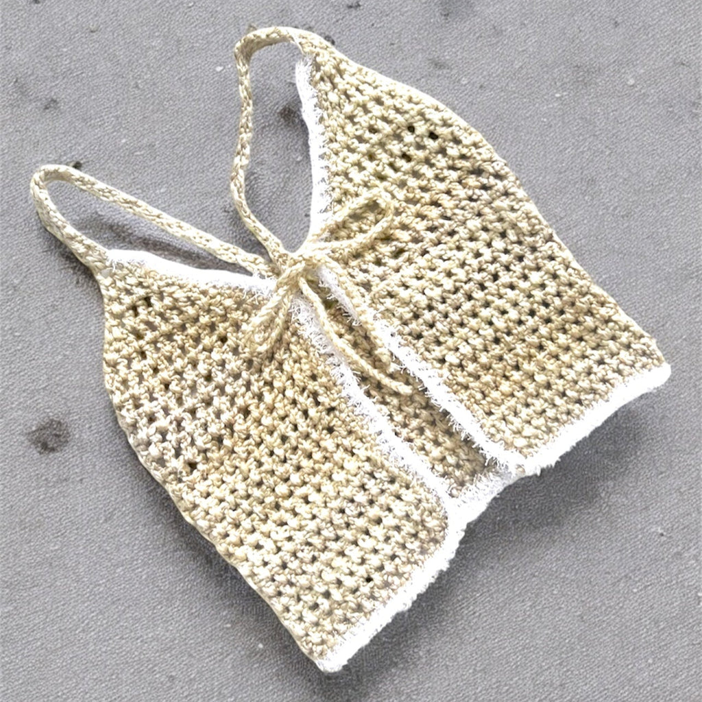 The Textured Daisy Fringe Knit Top