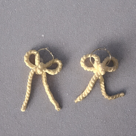 Soft Bow Earrings