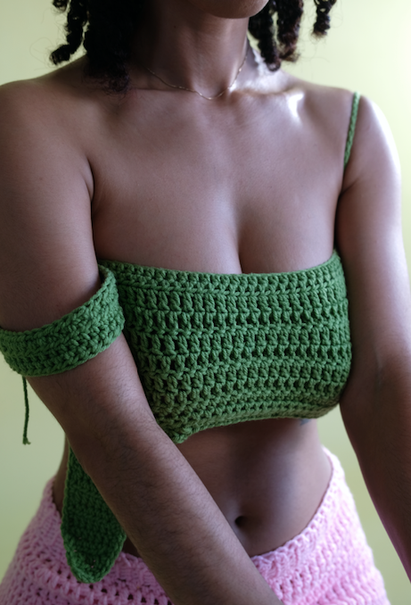 May Crochet Cropped Top